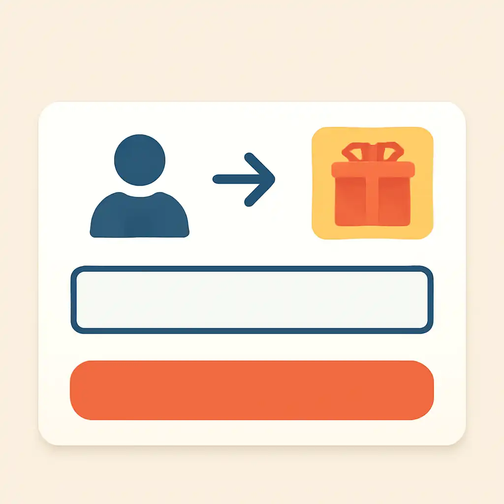 Close-up of button or form field for referral rewards, Rummy Wealth